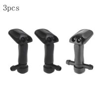 3pcs Windshield Washer Nozzles(Left &amp; Right) Fit For Saab 9-3 9-3X 2003-2011 #12778850 12778849 Car Replacement Accessories
