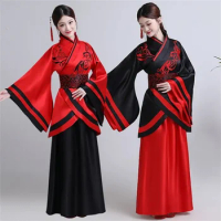 Woman Stage Dance Dress Chinese Traditional Costumes New Year Adult Suit Performance Hanfu Female Cheongsam