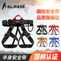 五點式安全帶戶外登山攀巖索降保險帶半身腰帶電工高空作業裝備