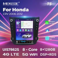 MEKEDE Car Radio Android for Tesla Vertical for Honda CR-V 3 RE CRV 2007-2011 WIFI 4G Multimedia GPS Carplay DVD Head Unit 2din