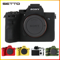 A7Siii Silicone Cover Rubber Silicone Camera Case Cover Skin for Sony A7S III