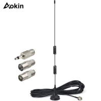 Magnetic Base FM Radio Antenna for Pioneer Onkyo Yamaha Marantz Sherwood Indoor Digital HD Radio FM Radio Bluetooth Home Stereo