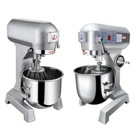 220V Flour Mixer Machine For Bread Pasta Automatic Commercial Dough Kneading Food Meat Fill Machine Industrial Mixing 220v