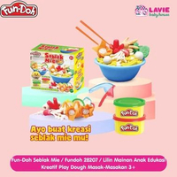 Fun-Doh Seblak Mie / Fundoh 28207 / Lilin Mainan Anak Edukasi Kreatif Play Dough Masak-Masakan 3+ Ta