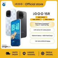 vivo iQOO 15R, Snapdragon 8 Gen 5, 6.5K VC Cooling, 7600mAh Battery + 100W FlashCharge, 144Hz AMOLED