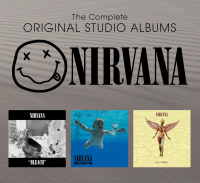 NIRVANA, Original Studio Albums * isi 3 disc, Lagu Barat, OBI edition * CD Audio Rock