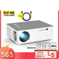 New K20 Full HD 4K 3D 1920*1080 Android Wifi 1080P LED Video lAsEr Home Theater Projector for Smartphone Tablet PC Cinema