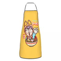 Arale Noodle Ramen Funny Apron Dr Slump Japan Manga Adult Unisex Kitchen Chef Bib Tablier Cuisine Cooking Baking Painting