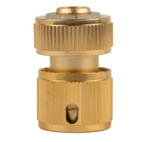 1/2 Inch Garden Brass Hose Connector Watering Water Hose Pipe Tap Adaptor Fitting For Garden Tube Repair Irrigation Fittings