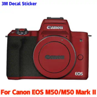 EOS M50 / M50 Mark II Anti-Scratch Camera Sticker Protective Film Body Protector Skin For Canon EOS M50 / M50Mark II