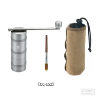 Manual Stainless Steel Grinding Core Coffee Bean Grinder Portable Coffee Grinder Folding Handle Outdoor Camping Coffee Grinder