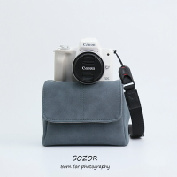 相機包富士XS10便攜內膽套佳能200D M50二代微單ZV-E10攝影包男女【快速出貨】