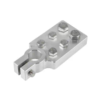 6 Spot Flat Battery Terminals Clamps Lead Multi-Connection Marine Fit for 4/0 AWG lugs Positive Negative for Northstar AGM35 34