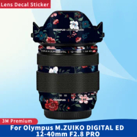 For Olympus M.ZUIKO DIGITAL ED 12-40mm F2.8 PRO Lens Skin Anti-Scratch Protective Film Body Protector Sticker 12-40F2.8 PRO