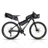 Rhinowalk Bicycle Bag Set Waterproof Bike Cycling Bag Sets Bicycle Saddle Handlebar Frame Tube Bag Road Bike Travel Accessories