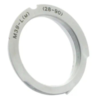 NIKILI Metal M39 L39-LM L/M (28-90) Body Adapter Ring for Leica L39 Screw to Leica M 28-90mm