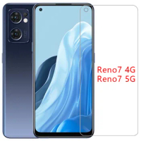 protective tempered glass for oppo reno7 4g 5g screen protector on reno 7 opporeno7 safety phone film 6.43 op opo opp appo oppa