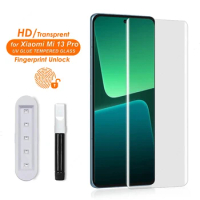 3D Curved Glass Full Glue UV Tempered Glass For Xiaomi 13 Pro Screen Protector For Xiaomi 13 Pro