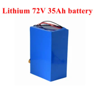 Brand cells 72v 35ah battery 72v lithium battery 80A BMS for electric bike 72v 3500w motor 5000w tricycle scooter motorcycle