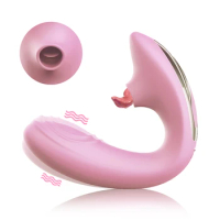 Tongue Licking Vibrator Female G-Spot Vagina Masturbator Clitoris Nipples Stimulator Licking Massager Sex Toys for Woman Adults