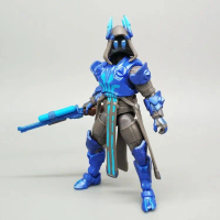 Tokoh Aksi Fortnite, Buaya Buatan Tangan, ICEKING Askar dan Model Askar Harta Karun, 3.75-Inci, Mode