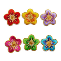 10 Pcs Embroidery Daisy Sunflower Flowers Sew Iron On Patch Badges Daisy Bag Hat Jeans Clothes Applique DIY Crafts