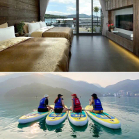 【湖景渡假旅店】日月潭湖景渡假旅店-水陸空暢遊（F）四人住宿+立槳SUP專案(享樂券)