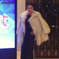Real Fur Coat Women Real Raccoon Fur Winter Coat Women Korean Fashion Coat for Women Clothes 2020 Manteau Femme 001 YY892