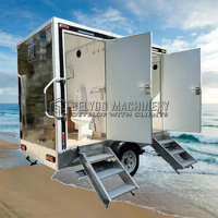 Portable Shower Toilet Trailer Restroom Trailer Bathroom Trailer Rental Portable Toilets for Sporting Events and Tournaments