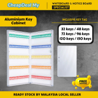 Kabinet Kunci Aluminium/ Aluminium Key Cabinet 32keys 48keys 72keys 96keys 120keys 150keys