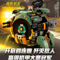Đồ Chơi Khối Lắp Ráp, Tương Thích Với Lego, Thiết Kế Hamster Phá Hủy Bóng Mech Đồng Hồ Tiên Phong Bi