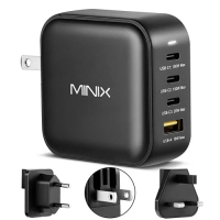 Minix Neo P3 100w PD3.0 Turbo 4 Ports GaN PD+USB Charger 快速充電器