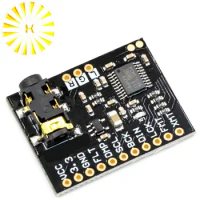 New PCM5102A DAC Sound Card Board pHAT 3.5mm Stereo Jack 24 Bits Digital Audio Module for Raspberry Pi ES9023 PCM1794 Connector