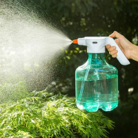 Simple Electric Watering Kettle 3L Flower Watering Sprayer Can Spray Alcohol Gardening Sprinkler Automatic Watering Kettle