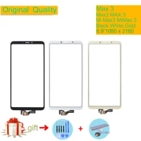 For Xiaomi Mi Max 3 Touch Screen Digitizer Touch Panel Sensor Front Outer Glass Lens For Xiaomi MAX 3 Touch screen Replace