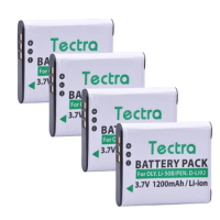 Tectra 4PCS Li-50B Li 50B Battery for Olympus SP 810 800UZ u6010 u6020 u9010 SZ14 SZ16 D755 u1010 SZ30 SZ20 XZ-1 VR350 SZ31 SZ16