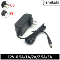 12V 3A Power Adapter Display Power Supply 12V 2.5A 2A 1A Universal Router Wireless Network Optical Cat Power Supply