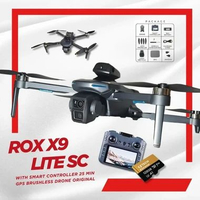 ROX X9 - LITE SC SERIES 25 MIN GPS BRUSHLESS DRONE / ROX X 9 Lite SC GPS Drone Bundle 128GB