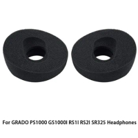 Replacement 15° Inclined Surface Ear Pad Earpads Sponge Soft Foam Cushion for GRADO PS1000 GS1000I RS1I RS2I SR325 Headphones
