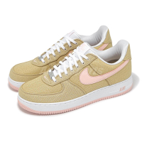 Nike 休閒鞋 Air Force 1 Retro LL QS 男鞋 Linen 卡其 亞麻 帆布 AF1 HV2021-200