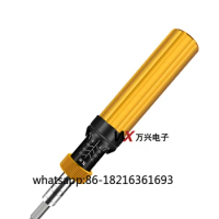 Pre installed torque screwdriver with digital display for tightening torque driver