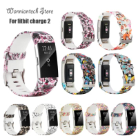 Sport Bands for Fitbit Charge 2 Band Silicone Smart Watch Strap Wristband for Fitbit Charge 2 Watch Band Accessories Strap