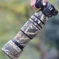 ONCFOTO lens coat for CANON EF 100-400mm L IS II waterproof and rainproof camo lens coat protective cover
