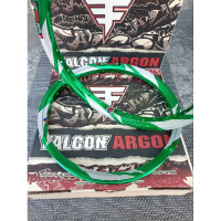 สปอตสินค้า วงล้อ FALCON ARGON ทรงเอ สีเขียว ลายสายฟ้า 1.4หน้า/หลัง ขอบ17 ขอบล้อ ฟอลค่อน (ราคาต่อคู่)