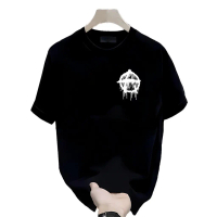 VGH shirt แนวโน้มแฟชั่น เสื้อฮาวาย ผู้ชาย ปาร์ตี้ปาร์ตี้ เสื้อยืดระบายอากาศ