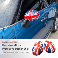 High quality For Mini Cooper F54 F55 F56 F57 F60 2015-2019 Rearview Mirror Protective Sticker Shell