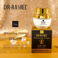 DR.RASHEL Skin Care 24K Gold Collagen Whitening Cream Moisturizing Lightening Brighten Spot Day Cream Nourishing Facial Cream