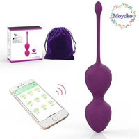 Moyoko Moyoko-Alat kesehatan kegel ball silicone Alat Pijat Wanita Ball-Alat Relaksasi Wanita – Desa