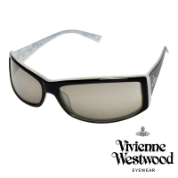 【Vivienne Westwood】英國質感個性款太陽眼鏡(黑 VW656_04)