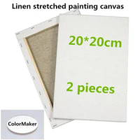 20x20cm Art canvas with 1.5cm 3.6cm thickness stretch canvas